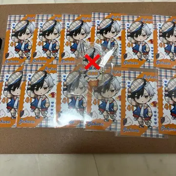 윈드 브레이커 윈브레 사쿠라 하루카 체크 세일러 미니 브로마이드