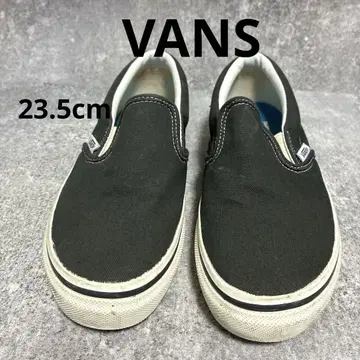 반스 VANS 슬립온 스니커즈 23.5cm 블랙