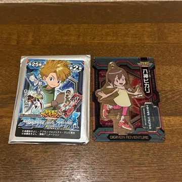 디지몬 아크릴de카드 야가미 히카리 무인