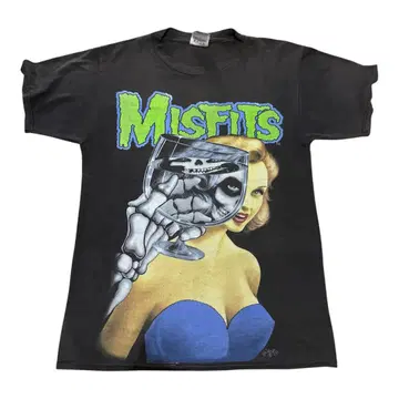 Vintage 1996 Misfits punk 밴드 티셔츠