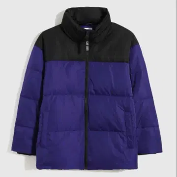 GAP 다운 자켓 XS 사이즈 퍼플 x 블랙