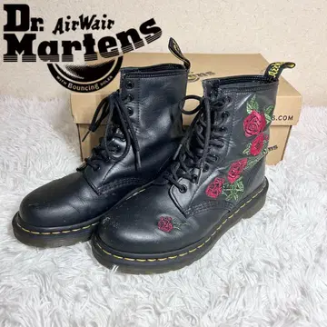 Dr. Martens 1460 Vonda 블랙 부츠 US 7 장미