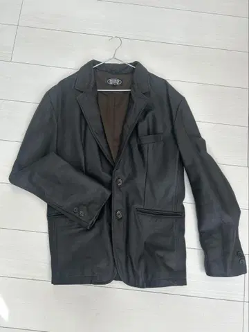 HORN WORKS 블랙 가죽 자켓