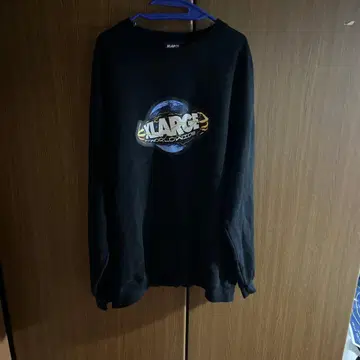 XLARGE 블랙 맨투맨 L 사이즈
