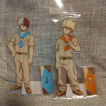 히로아카 토부 동물공원 아크릴 스탠드 바쿠고 카츠키 토도로키 쇼토 세트