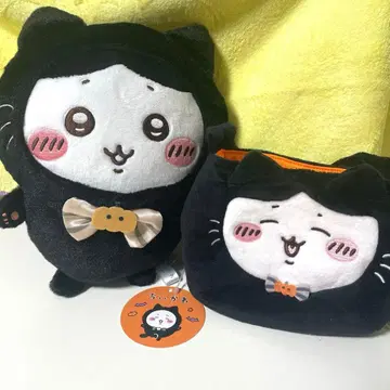 치이카와 하치와레 검은 고양이 봉제 인형 미니 백