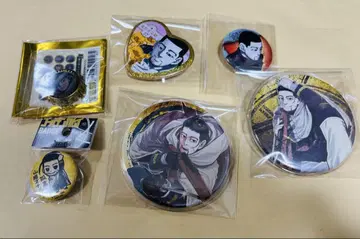 골든 카무이 오가타 햐쿠노스케 캔뱃지 세트