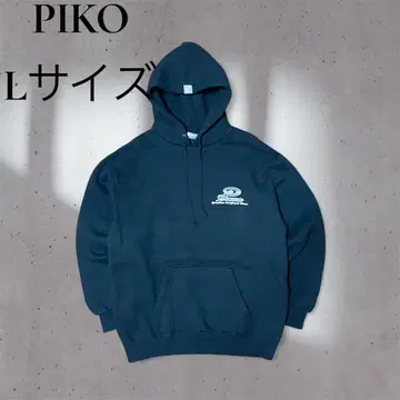 vintage PIKO 후드티 90s 00s 블랙 스트릿 L