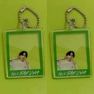 초특급 타쿠야 아크릴 프레임 키링 2개 세트
