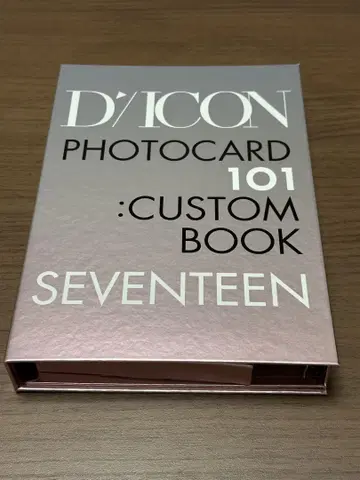 SEVENTEEN D'ICON 101 : CUSTOM BOOK