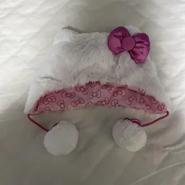 헬로키티 고양이 귀 모자