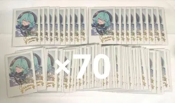 니지산지 타마노이 나나 welcome 폴라로이드 금박