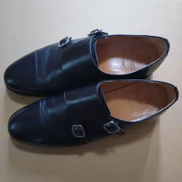 Berwick 1707 블랙 더블 몽크 신발