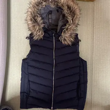 gap 퍼 후드 다운 베스트 y2k 헤이세이