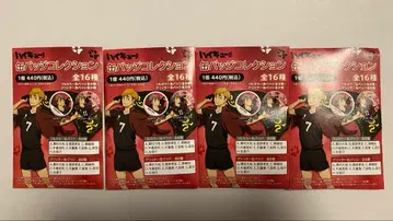 하이큐 캔뱃지 횡단막 풀컬러 글리터