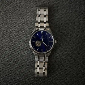 기쇼도 오리엔트 자동 와인딩 블루 다이얼