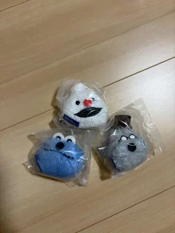 순순 앞머리 클립 가챠가챠 3종 세트