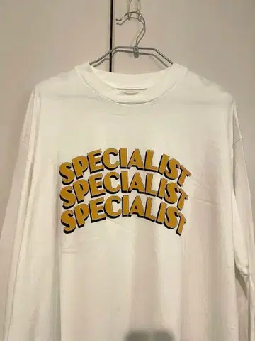 SPECIALIST 프린트 긴팔 롱T 블럼스