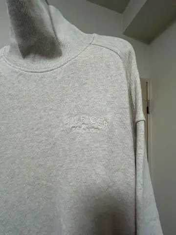 HILFIGER 그레이 터틀넥 원피스