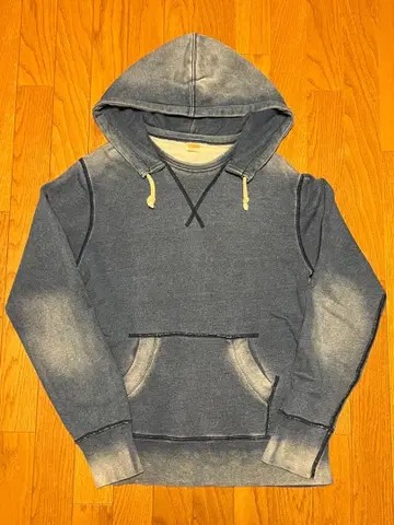 동양 엔터프라이즈 데님 후드티 후가공 후드 V 가제트 체스윅