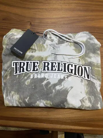 TRUE RELIGION 타이다이 패턴 후드티 새상품