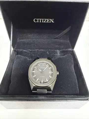 CITIZEN 손목시계 ATTESA CB3045-61E 남성용 블랙 중고
