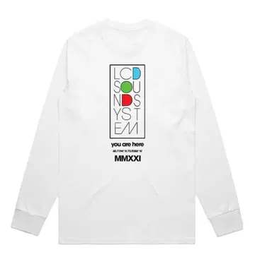 LCD Soundsystem 롱 슬리브 티셔츠