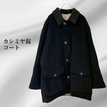 스텐카라 코트 울 캐시미어 혼방 [ M ] 네이비 자켓 가을/겨울