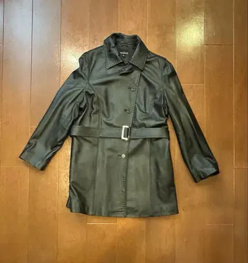 새상품 미사용 양가죽 레더 코트 3L 사이즈
