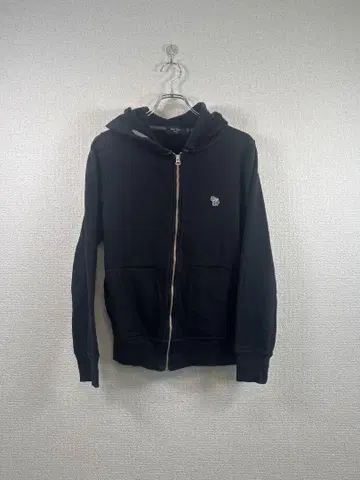 폴 스미스 진스 시마 얼룩말 원 포인트 풀 집업 후드티 M