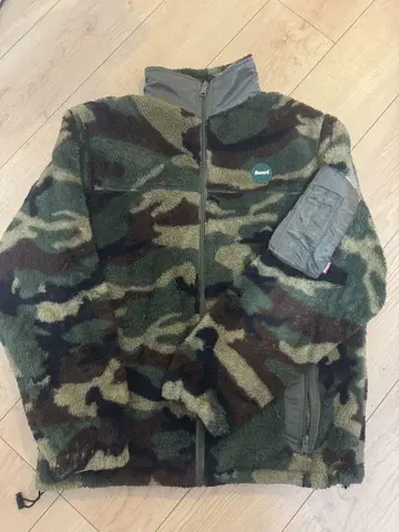 fuct 카모 패턴 플리스 자켓 M