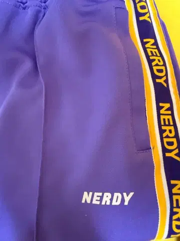 NERDY 퍼플 XL 저지