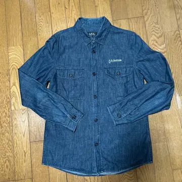 A.P.C. 데님 긴팔 셔츠 S 사이즈