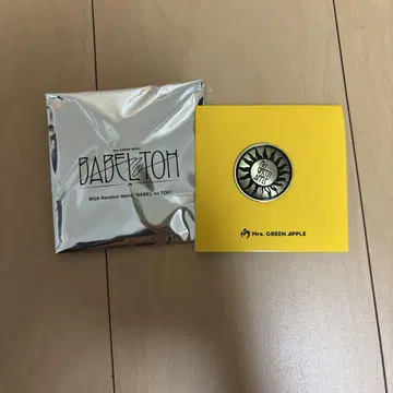 Mrs. GREEN APPLE BABELnoTOH 가챠 핀 배지