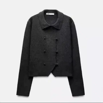 ZARA 니트 크로스 자켓 L 사이즈