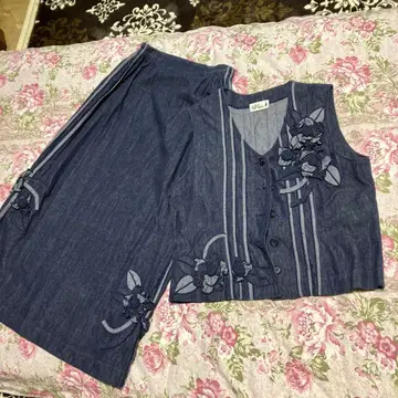 벨퍼치 데님 셋업