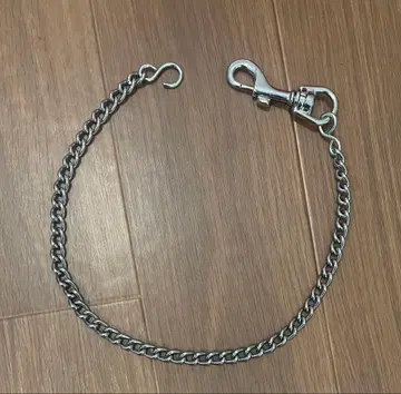 약 45cm 월렛 체인 실버 카라비너 포함