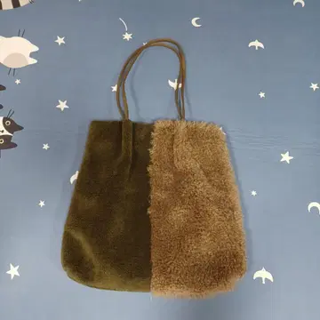 B:MING by BEAMS 숄더백 새상품급 플리스 x 푸들 보아