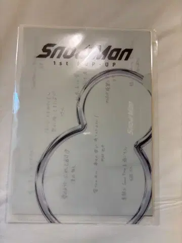Snow Man 1st POP-UP 타이베이 미니 포스터