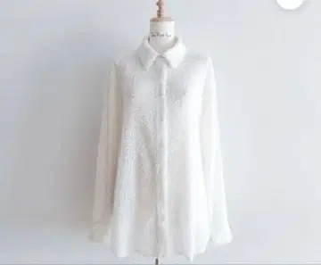 sheer fringe medium 셔츠 자켓 새상품