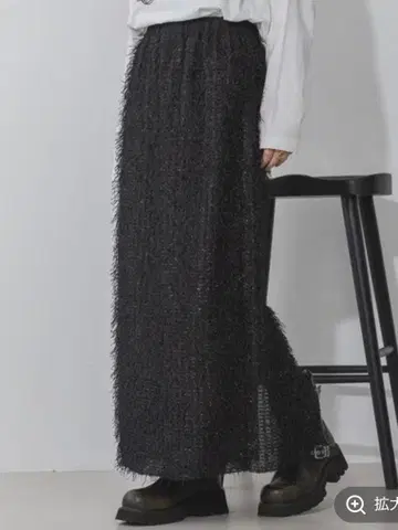 jeanasis 지나시스 스커트 블랙