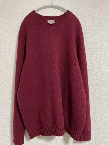 L.L.Bean 울 니트 XL 레드