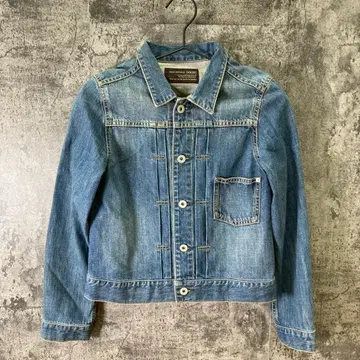 URBAN RESEARCH DOORS 긴팔 데님 원단 자켓 파랑(F)