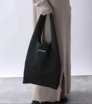 JEANASIS 키라라메 토트백 블랙