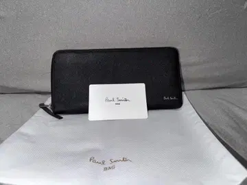 박스 포함 Paul Smith 블랙 장지갑