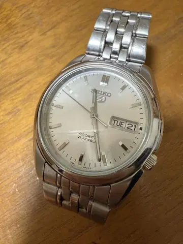 SEIKO 세이코5 자동 와인딩 손목시계 작동품
