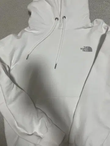 THE NORTH FACE 화이트 후드티
