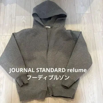 JOURNAL STANDARD relume 후디 블루종 그레이