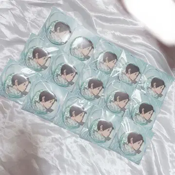 하이큐 아오바 쿠니미 에이 캔뱃지 문구 카페