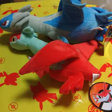 포켓몬 센터 레어 봉제 인형 라티오스 라티아스